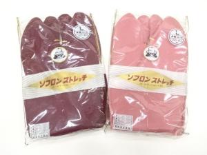 未使用品　足袋2足セット(23.5～24.5センチ)